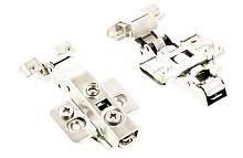 Петля SILENTO PRO ZM-HCSLRALU08-3DBEO полунакладная для алюминиевых рамок самозакрывающаяся с клипом с ответной планкой H-0 , без еврошурупа — купить оптом и в розницу в интернет магазине GTV-Meridian.