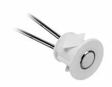 Выключатель сенсорный с регулировкой яркости 12V, постоянного тока, max 24W, кабель 1,0м, IP20, белый — купить оптом и в розницу в интернет магазине GTV-Meridian.